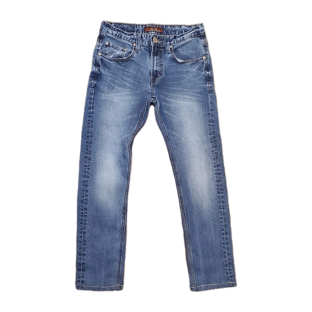 Armani Exchange Mens 30x27 Blue Jeans